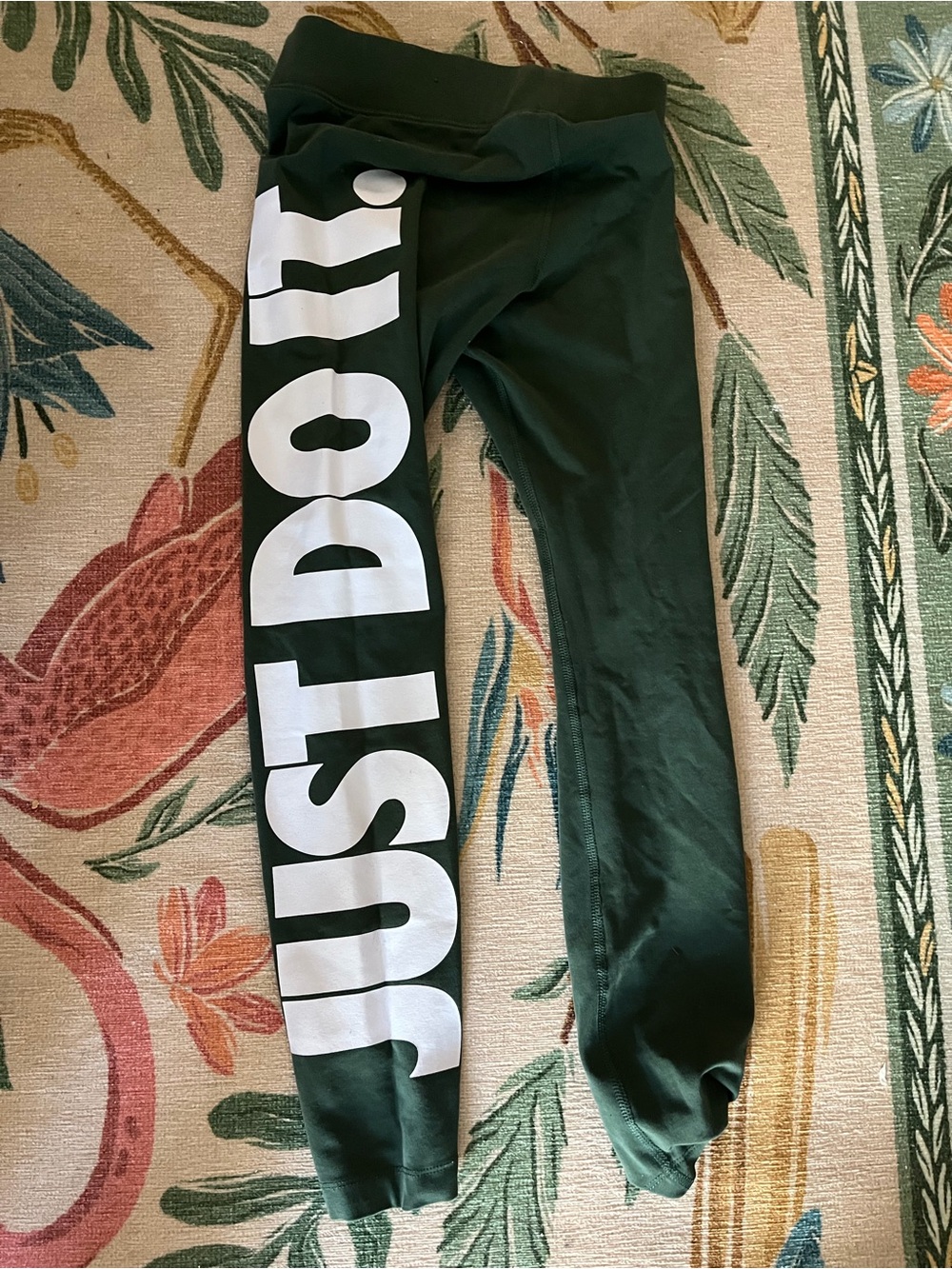 WOMENS NIKE JUST DO IT LEGGINGS NWOT SMALL